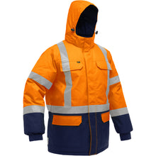 Load image into Gallery viewer, Bisley® ANSI Type R Class 3 and CSA Z96 Class 2 X-Back Extreme Cold Jacket with Navy Bottom