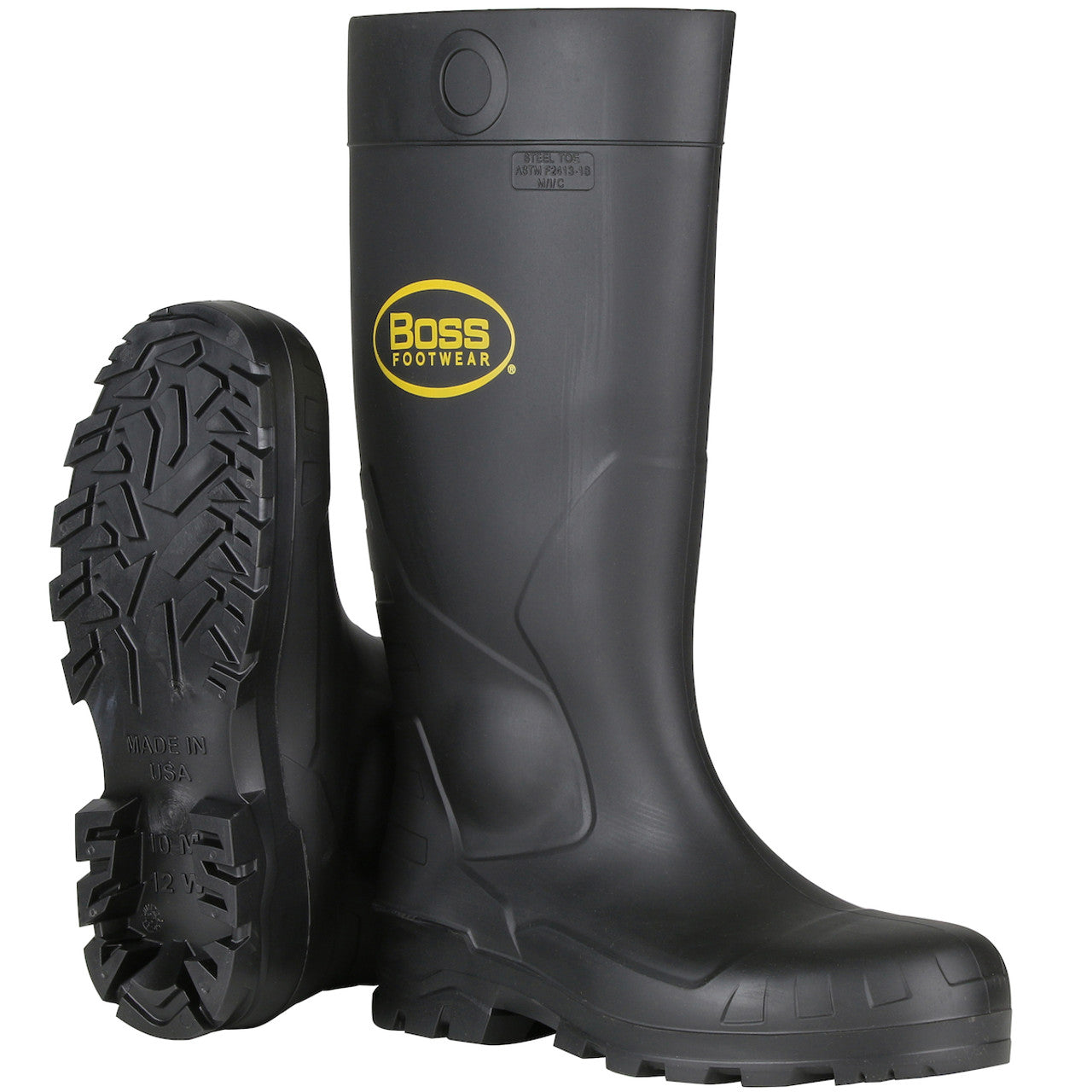 Boss rubber clearance boots