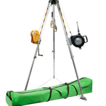 Load image into Gallery viewer, Safewaze 7' Adjustable Tripod Kit, 65' Material Winch, 65' 3-Way 019-11003
