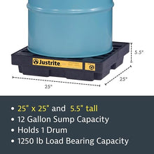 Load image into Gallery viewer, Oil Spill Pallet - 1 drum

