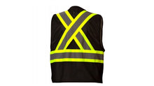 Load image into Gallery viewer, RCZ2411
Type O - Class 1 Hi Vis Black Safety Vest

